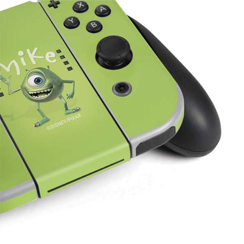 Disney Monsters Inc. Mike Portrait Nintendo Switch OLED (2021) Skin